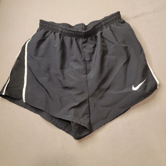 Nike Black White Running Shorts Size Small - Picture 1 of 5